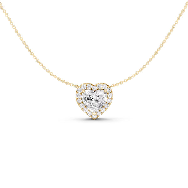 Heart Halo Necklace