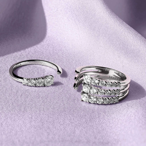Round Crescendo Open Ring