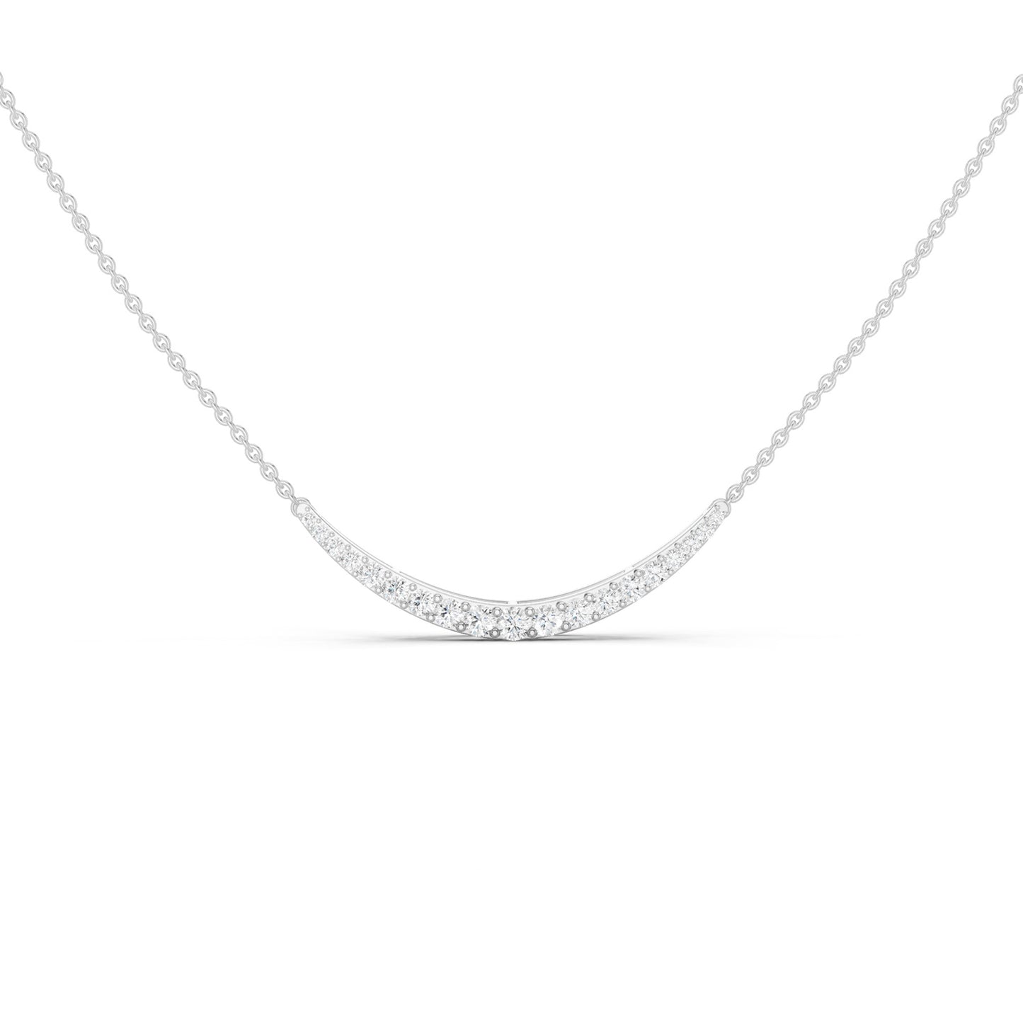 Graduated Diamond Pendant