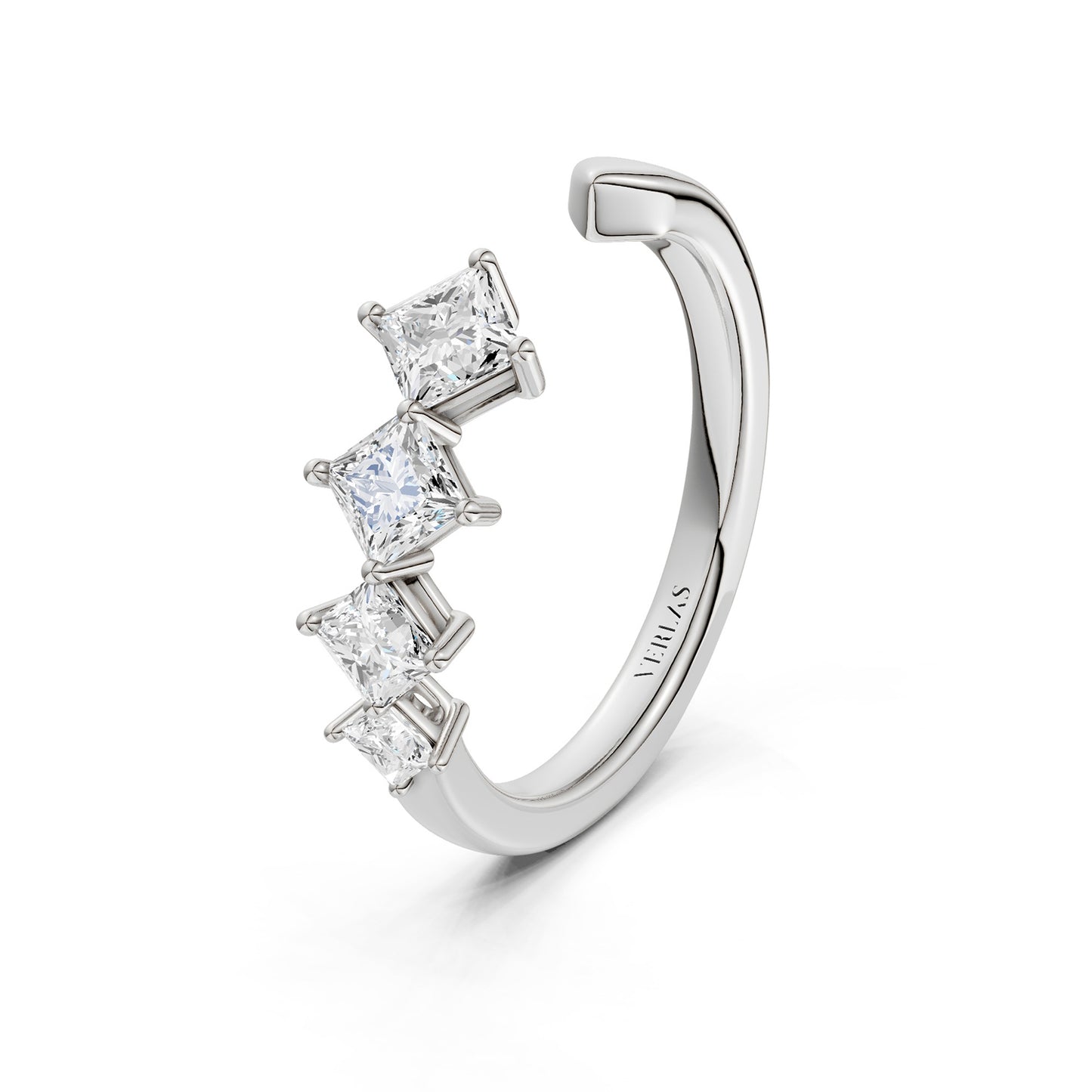 Princess Crescendo Open Ring