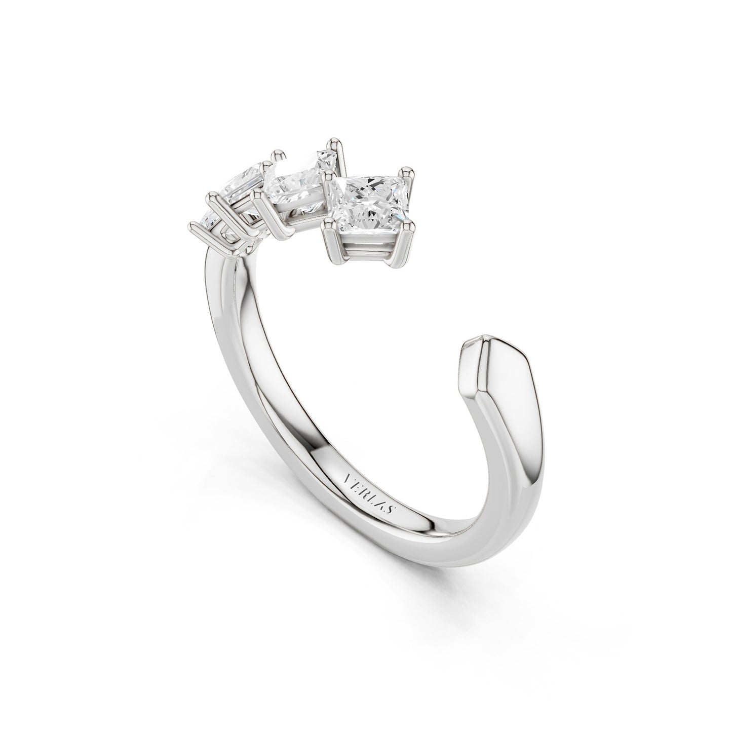 Princess Crescendo Open Ring
