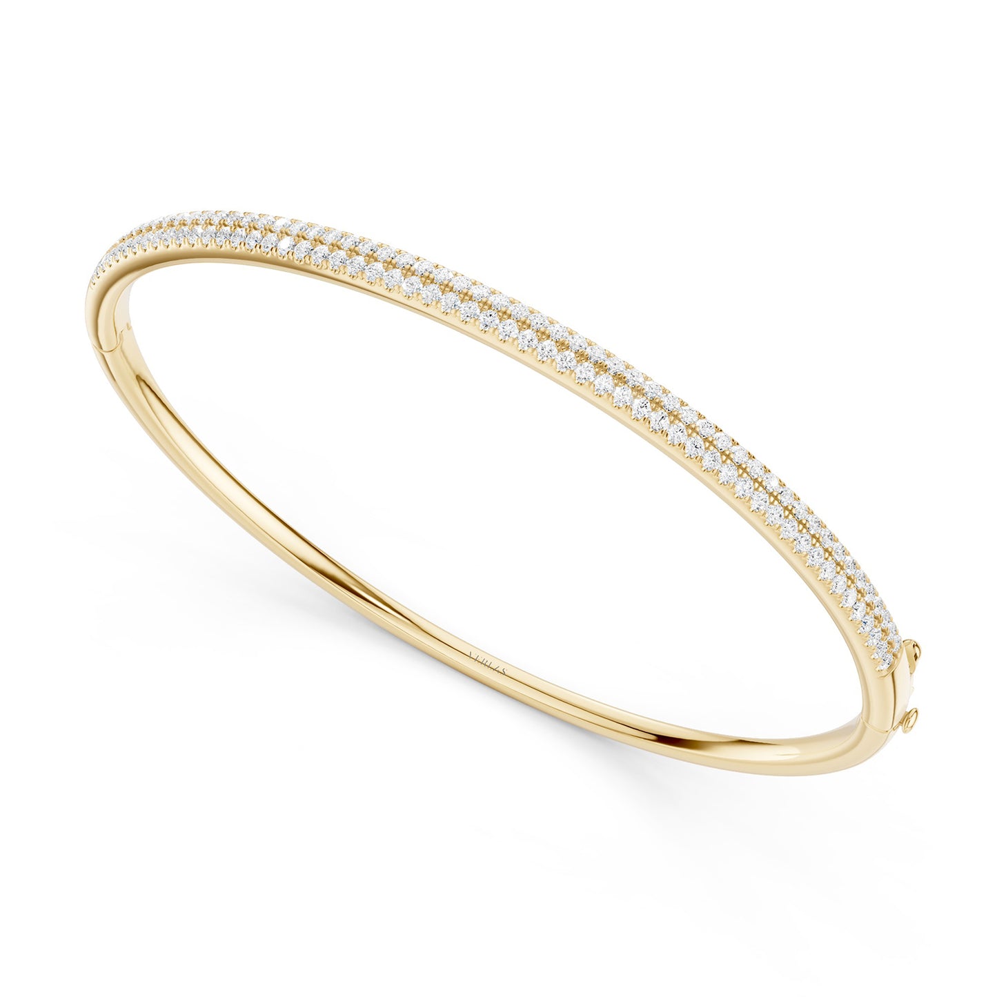2-Row Signature Diamond Bangle