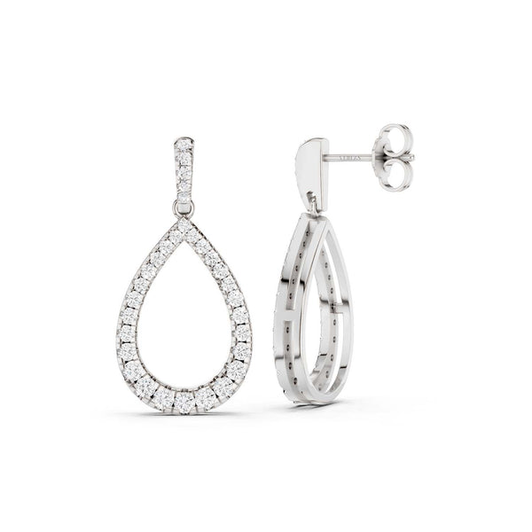 Silhouette Dewdrop Danglers