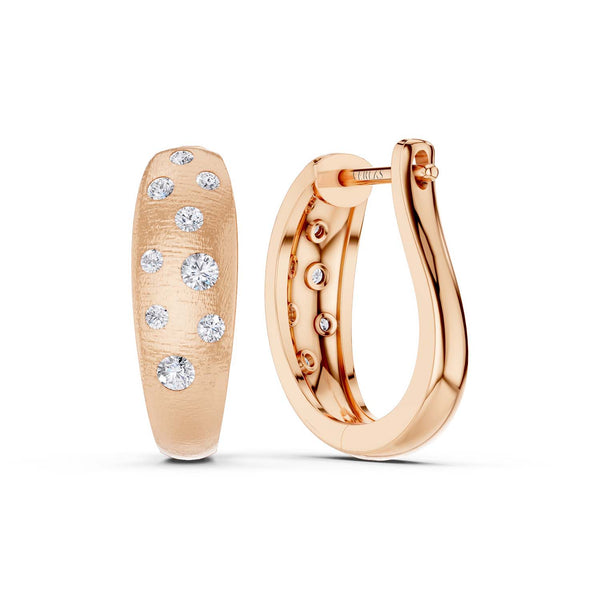 Starlit Sky Huggie Hoops