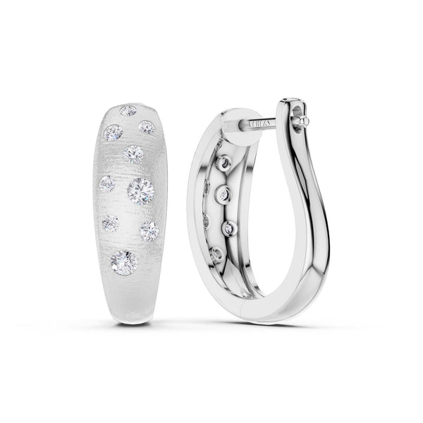 Starlit Sky Huggie Hoops