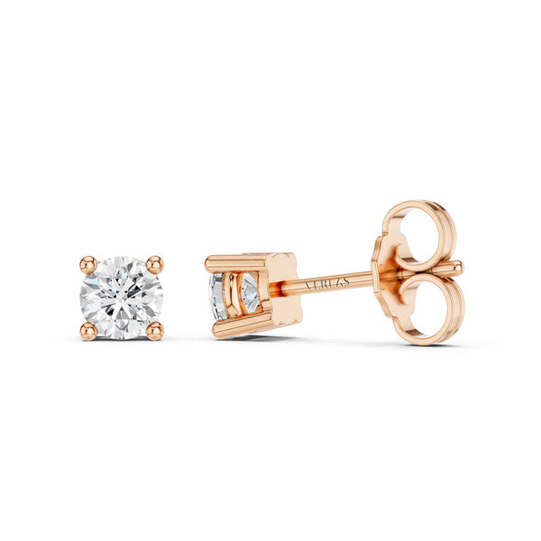 Round Solitaire Studs Small