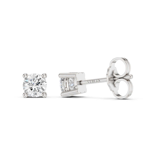 Round Solitaire Studs Small