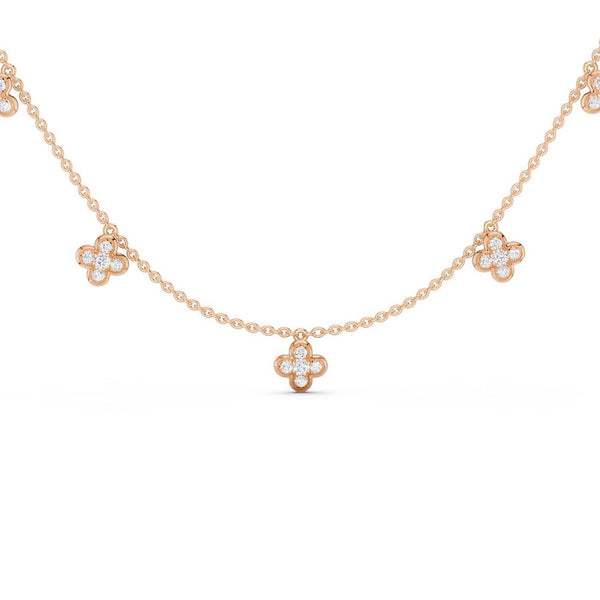 La Fleur Stationed Choker Necklace