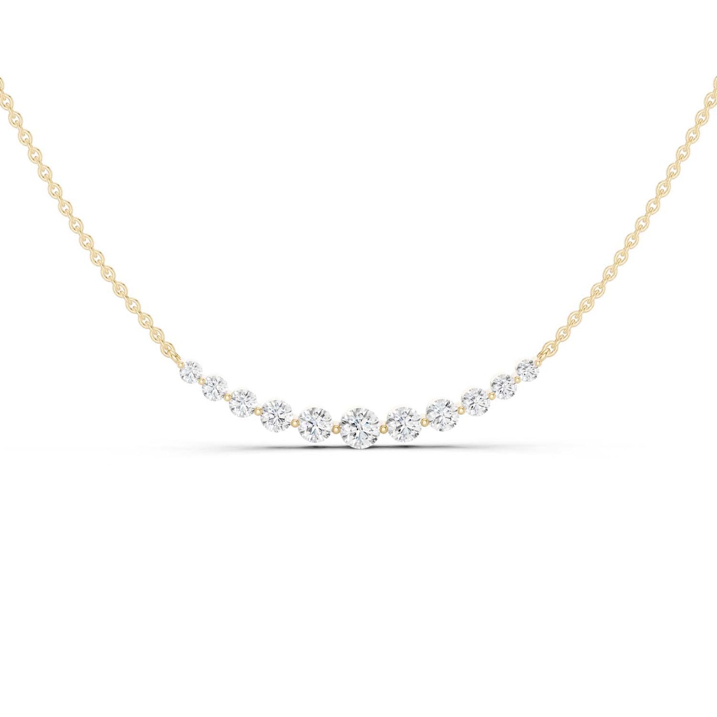Captivating Necklace Lab-Grown