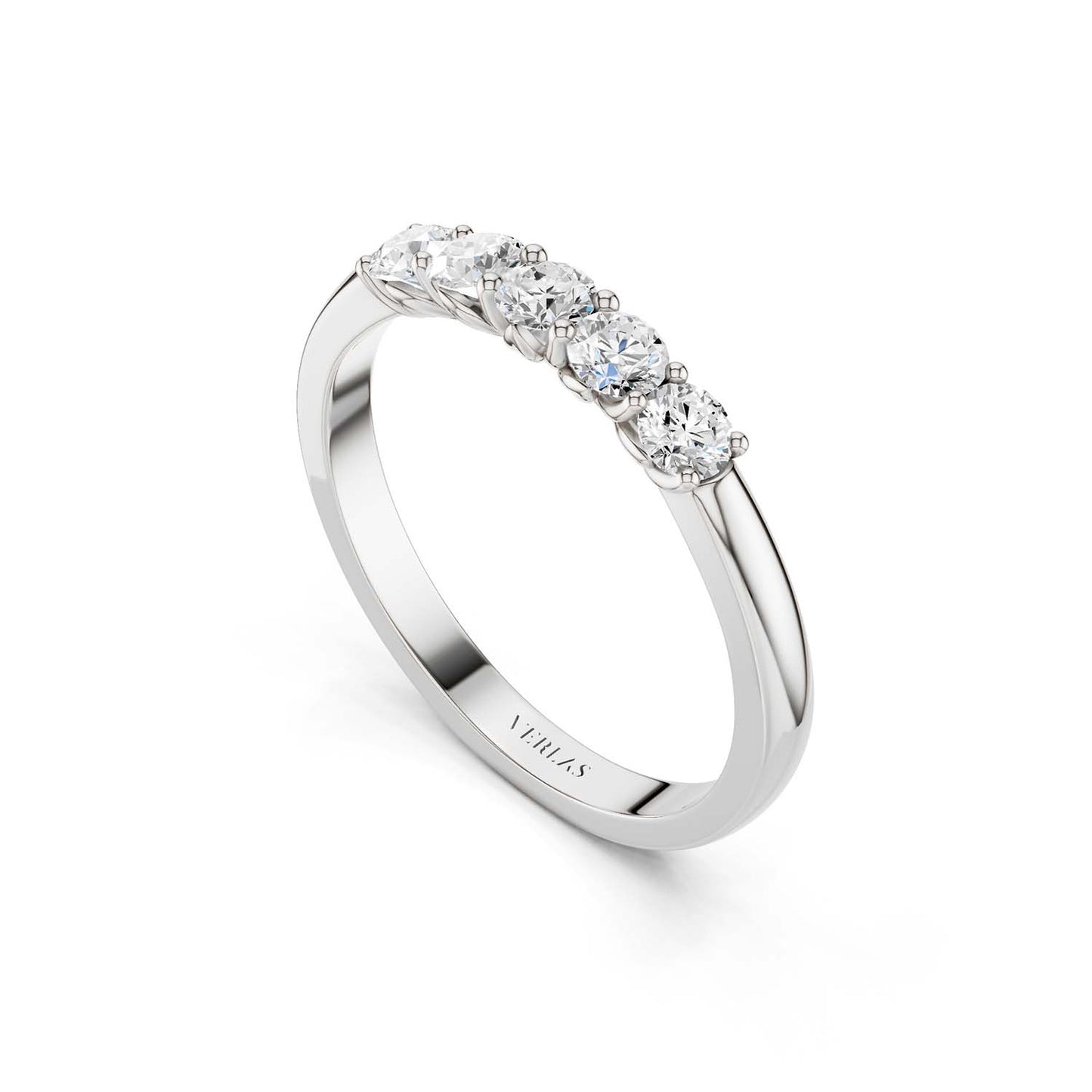 5-Stone Round Vows