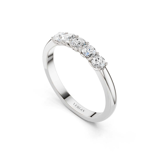 5-Stone Round Vows