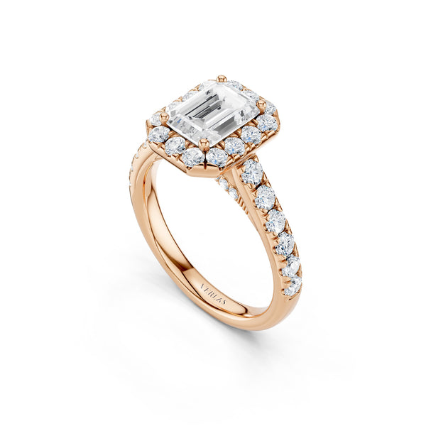 Signature Emerald Halo Ring