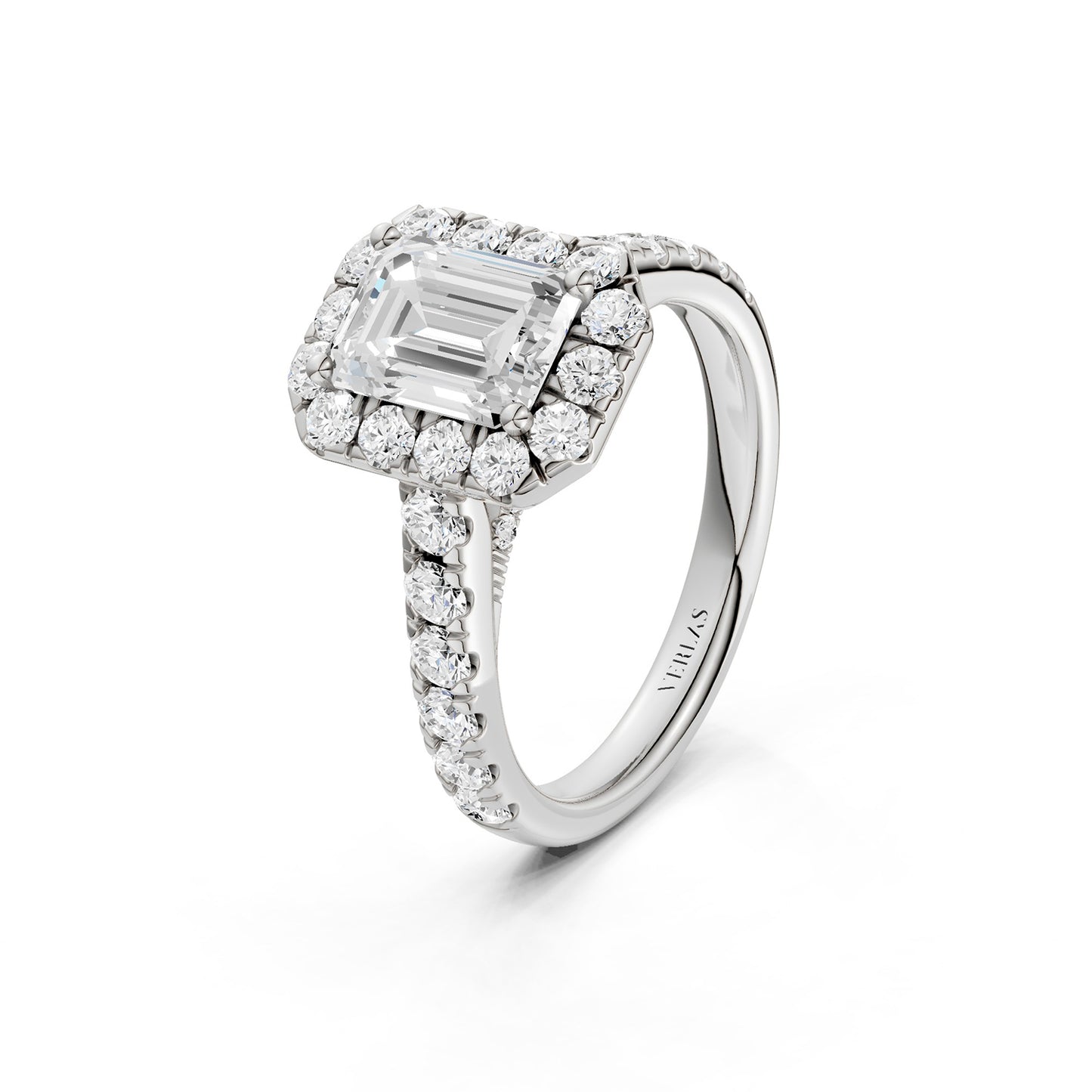 Signature Emerald Halo Ring