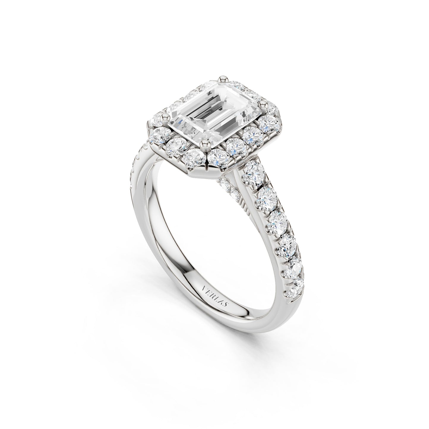 Signature Emerald Halo Ring