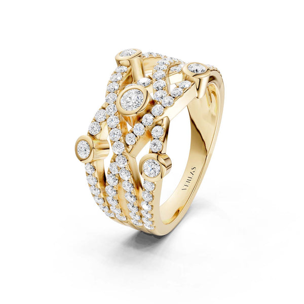 3 Cross-Tier Smitten Ring