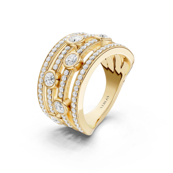 2x2 Tier Smitten Ring