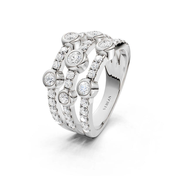 3-Tier Smitten Ring