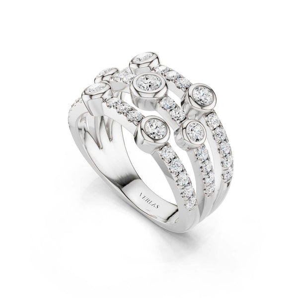 3-Tier Smitten Ring