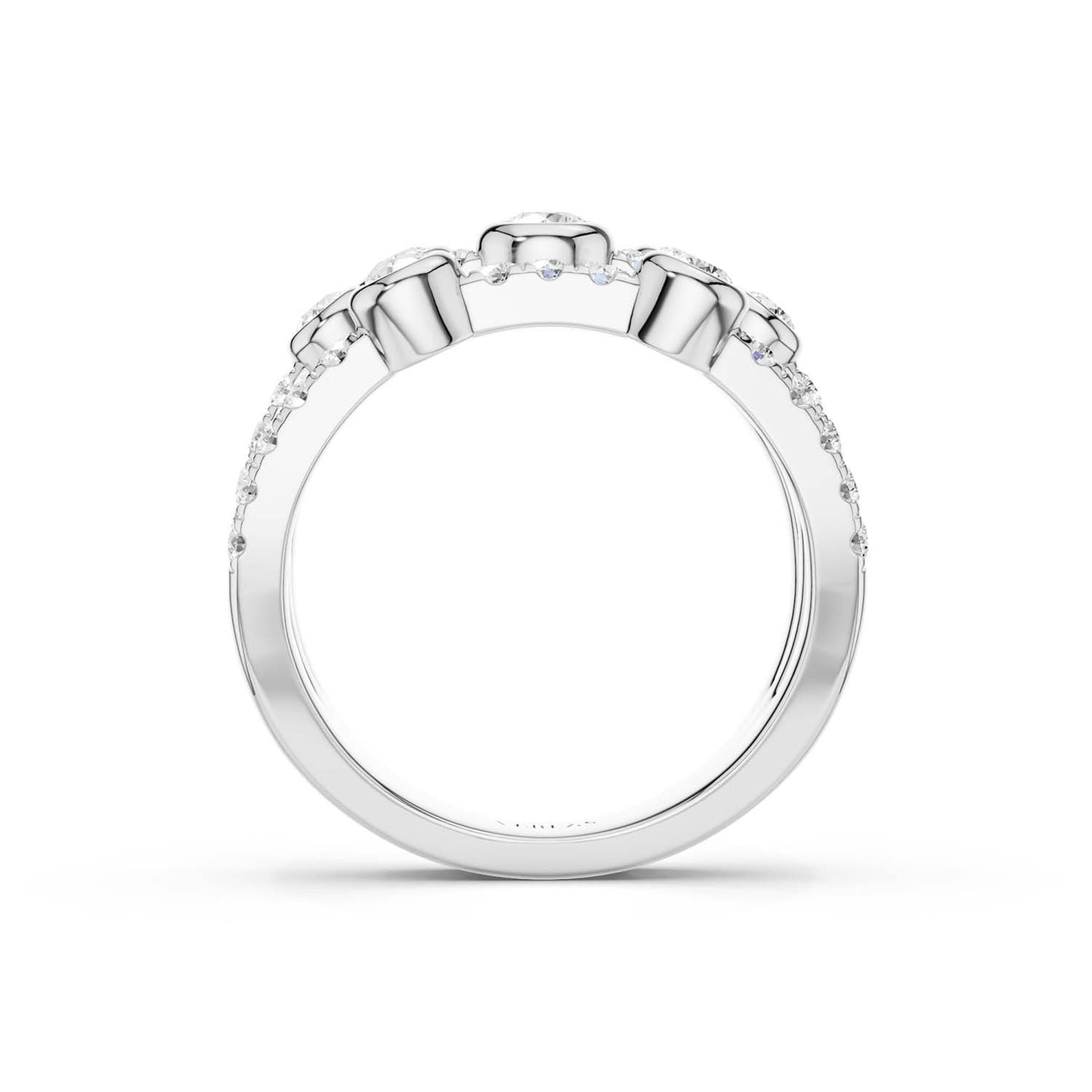 3-Tier Smitten Ring