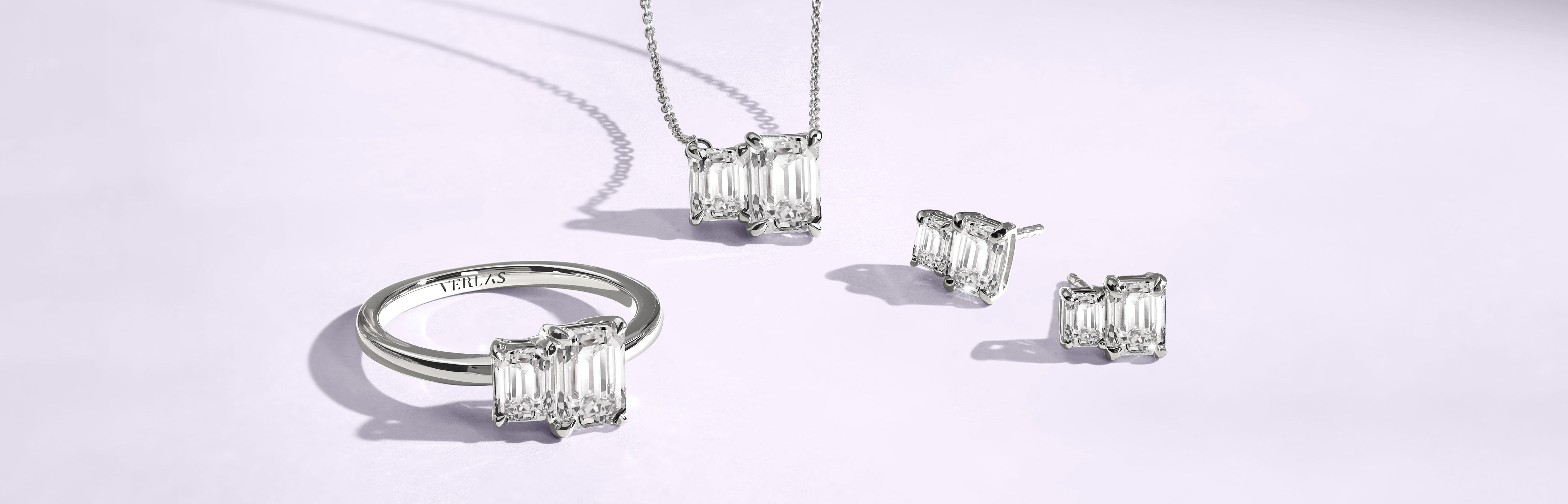 Emerald Cut Jewelry