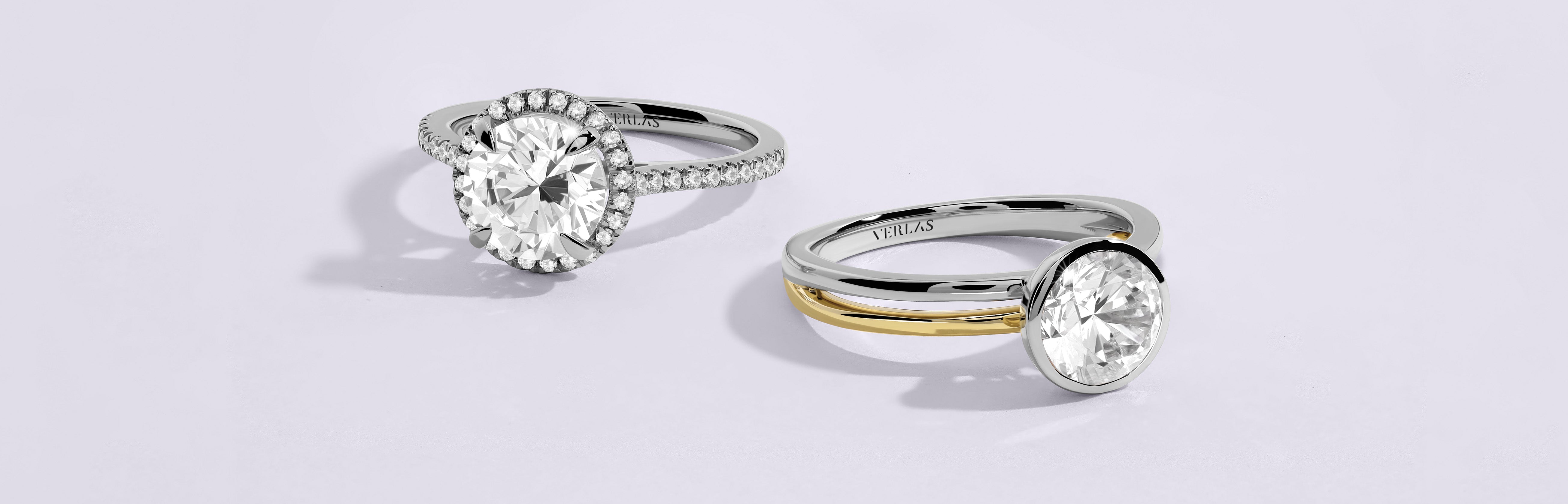 Round Cut Engagement Rings