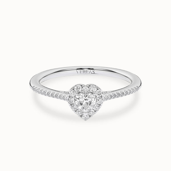 Signature Heart Halo Ring_Product Angle_1/3-1