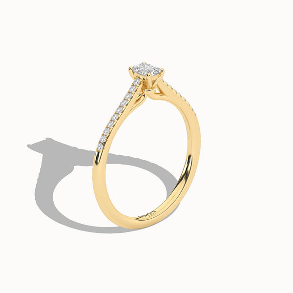 Signature Emerald Ring_Product Angle_1/4 - 2