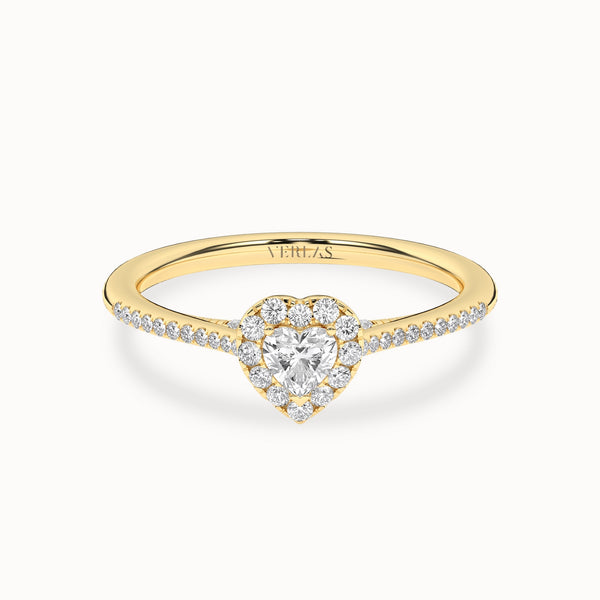 Signature Heart Halo Ring_Product Angle_1/3-1